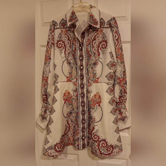 Zimmermann Dresses & Skirts - ZIMMERMAN PAISLEY LINEN DRESS